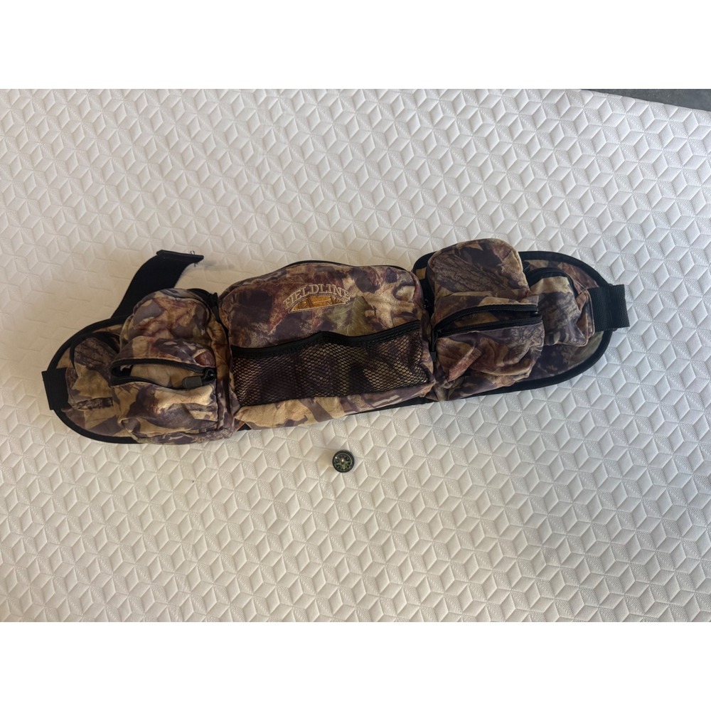 Fieldline Camo Fanny Pack Hunting Waist Bag Multi Pocket Hiking Camouflage